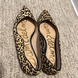 Sam Edelman Leopard Flats